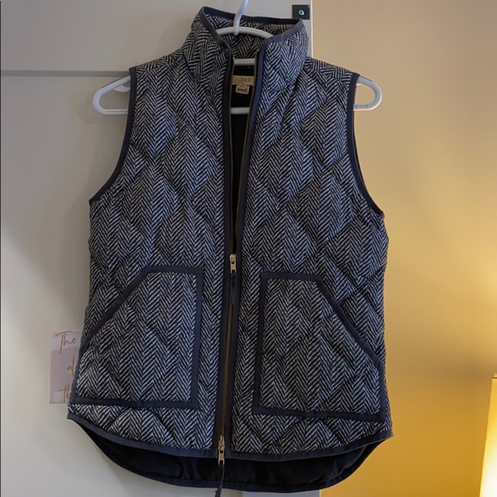 J Crew puffy vest